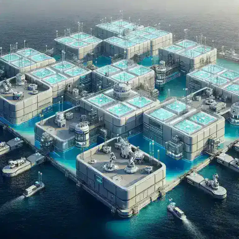 AI Robotics Designing Modular Floating Labs in International Waters